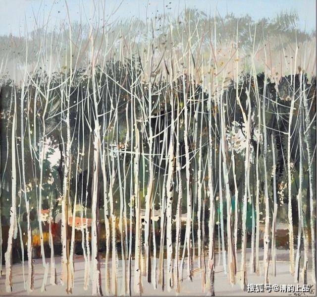 著名画家吴冠中油画作品选集-搜狐大视野-搜狐新闻