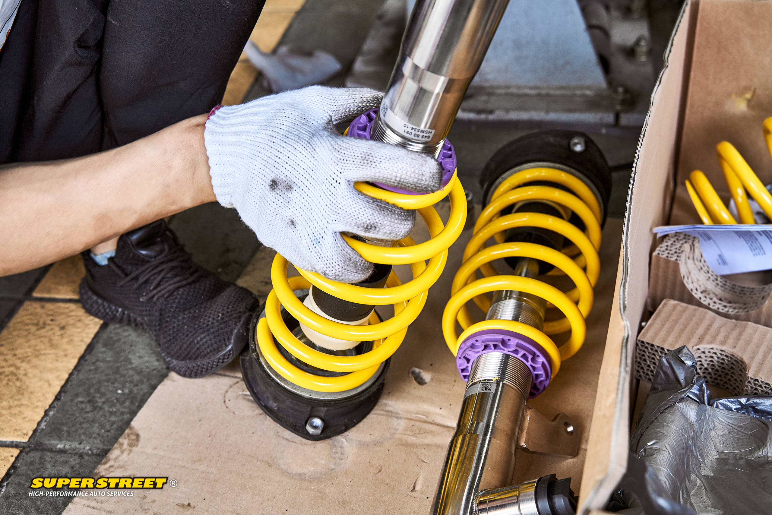 绿魔旅行大众蔚揽variant改装kw ddc电子绞牙避震