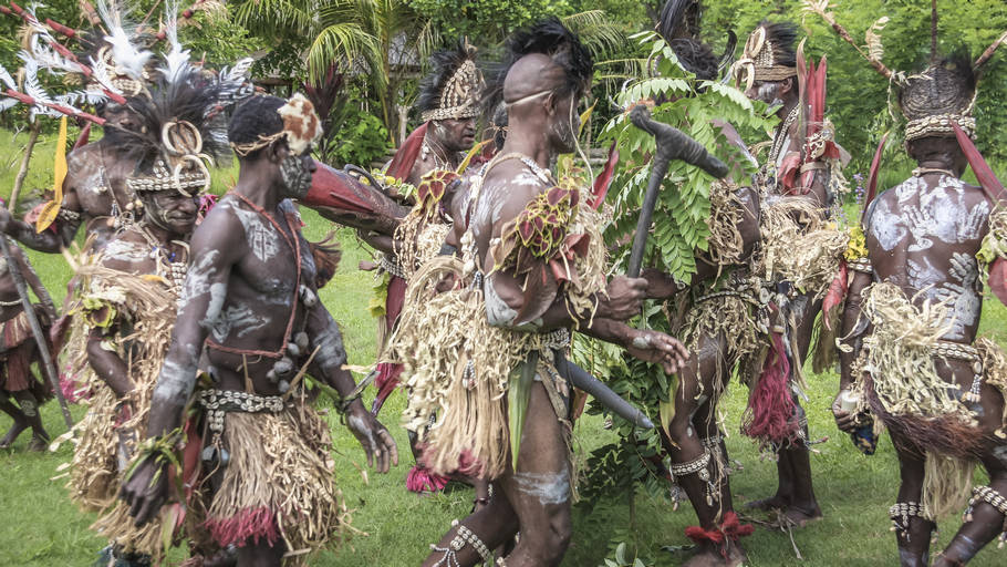 巴布亚新几内亚舞蹈图片