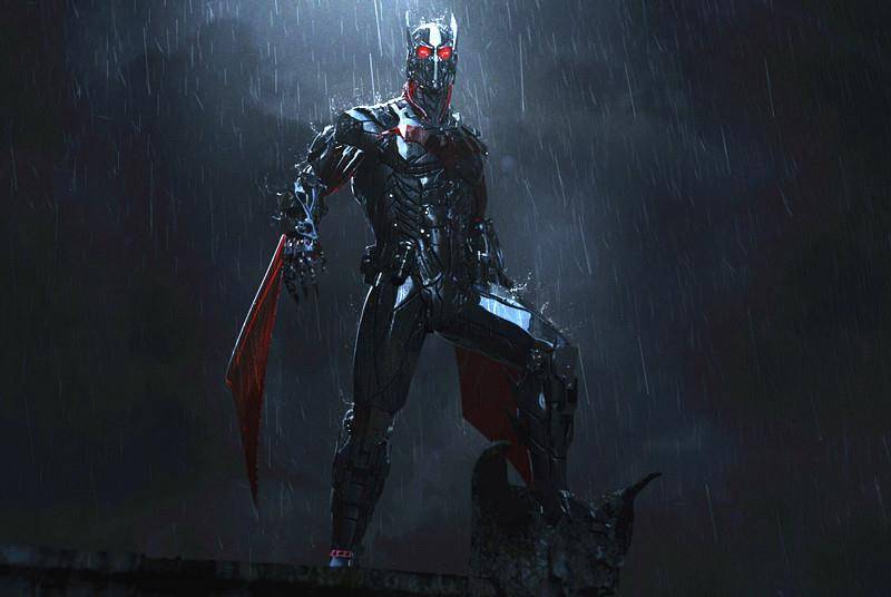 "战甲流"正义联盟:超人战刀太霸气,蝙蝠侠翅膀帅翻了!_海王