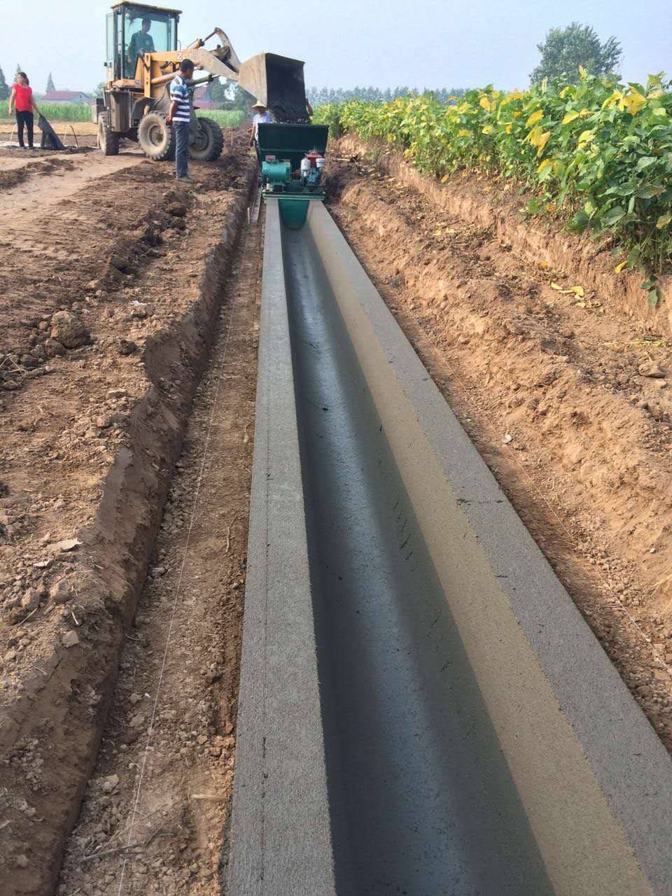 原创混凝土排水沟做法