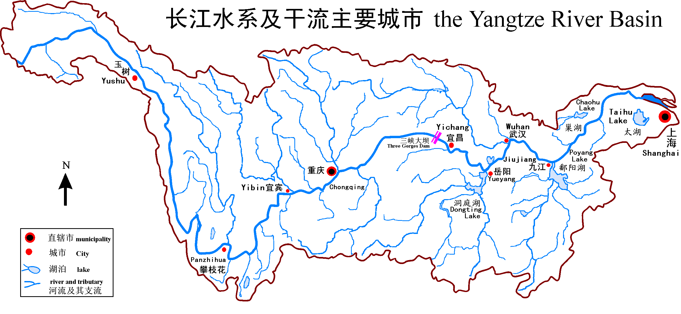 三峡电站地图图片