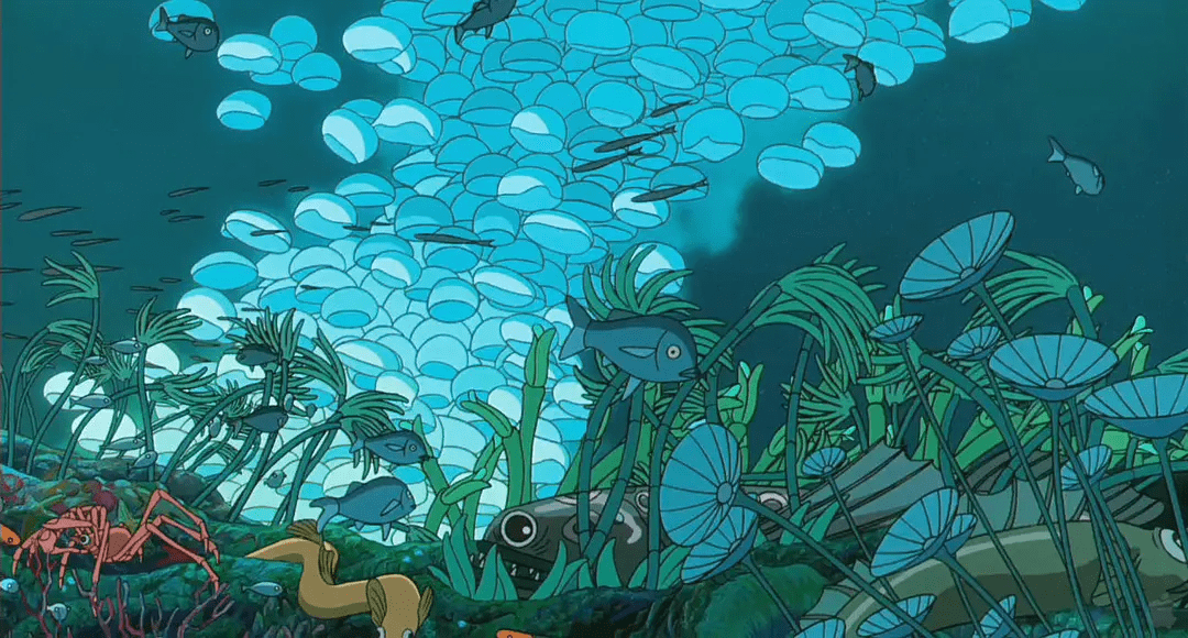 《悬崖上的金鱼公主》:从画面色调和细节 探究人与自然和谐相处