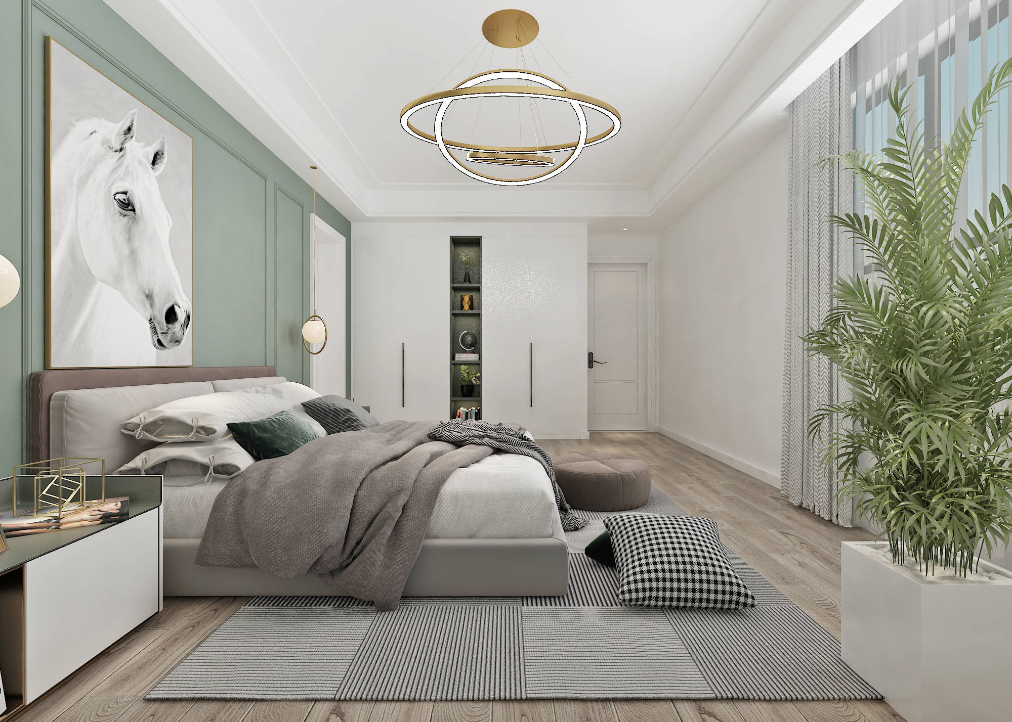 菏泽枫庭骊墅装修设计方案,新中式骨子里东方人的气质