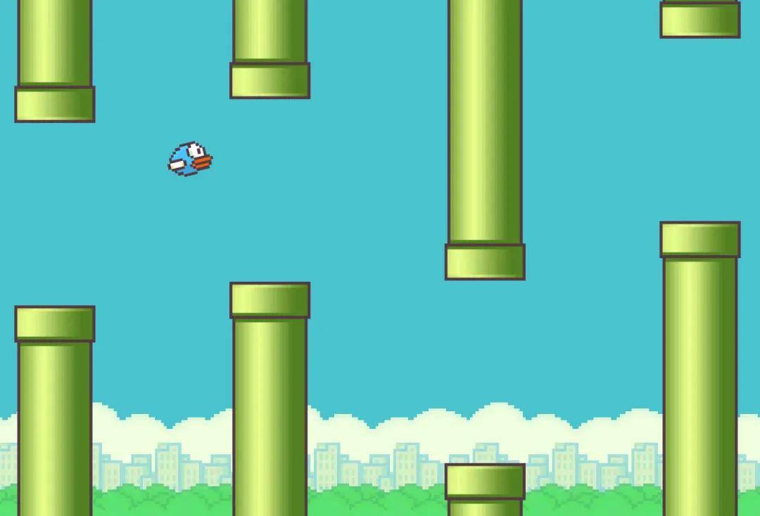 flappybird游戏画面图片