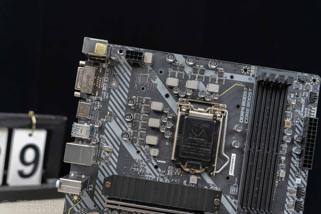 原创不以电感的数量论主板供电能力的好坏微星magb460m火箭炮主板评测