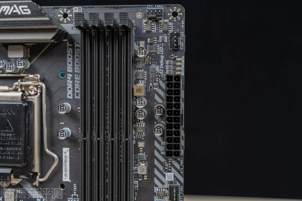 原创不以电感的数量论主板供电能力的好坏微星magb460m火箭炮主板评测