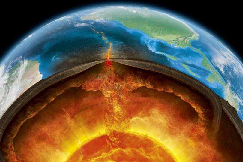 科学家在地球内部发现"低速切变区,可能是火山源头