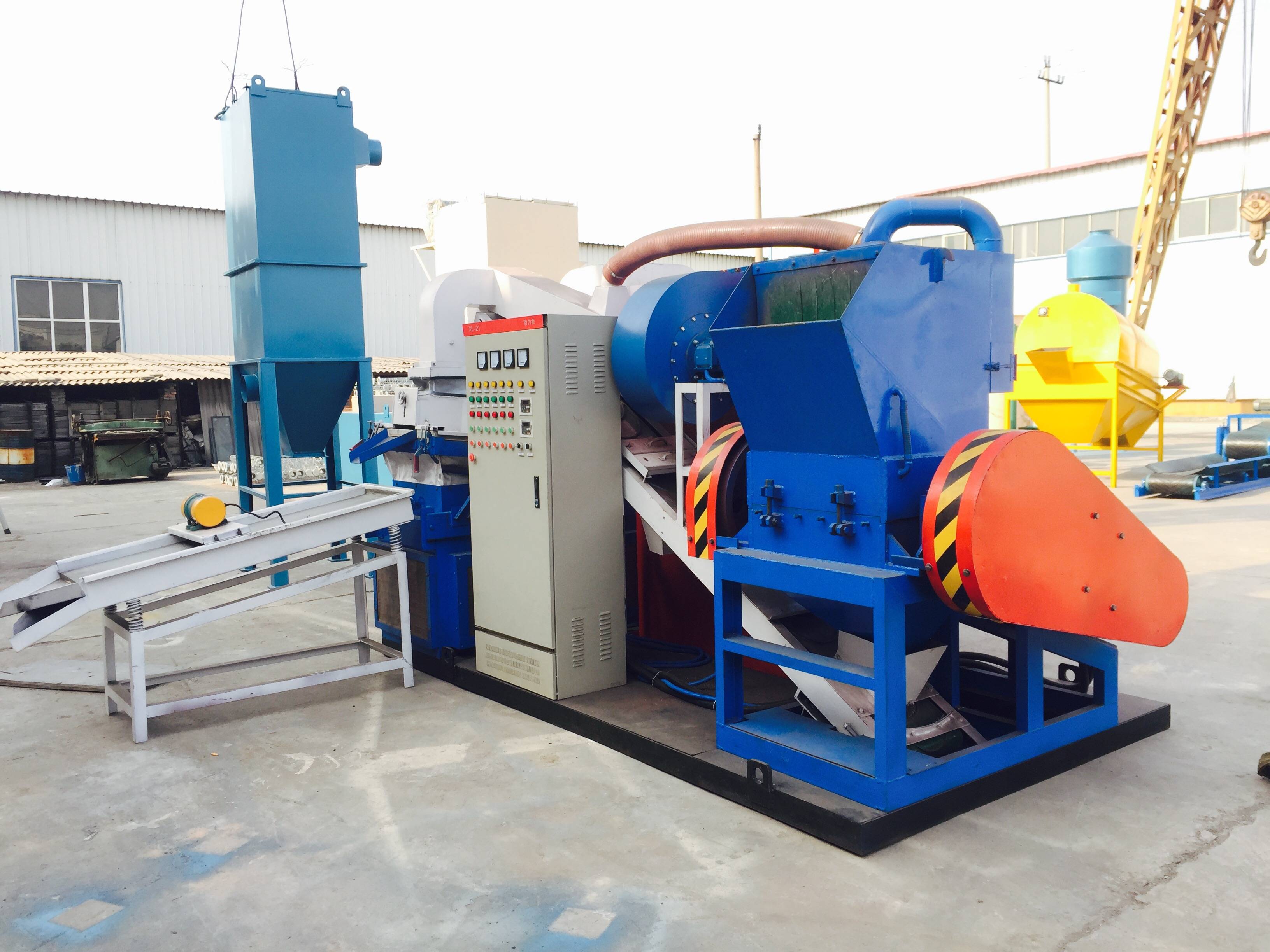 干粉杂线铜米机现在就是处理废旧线缆的"专家"