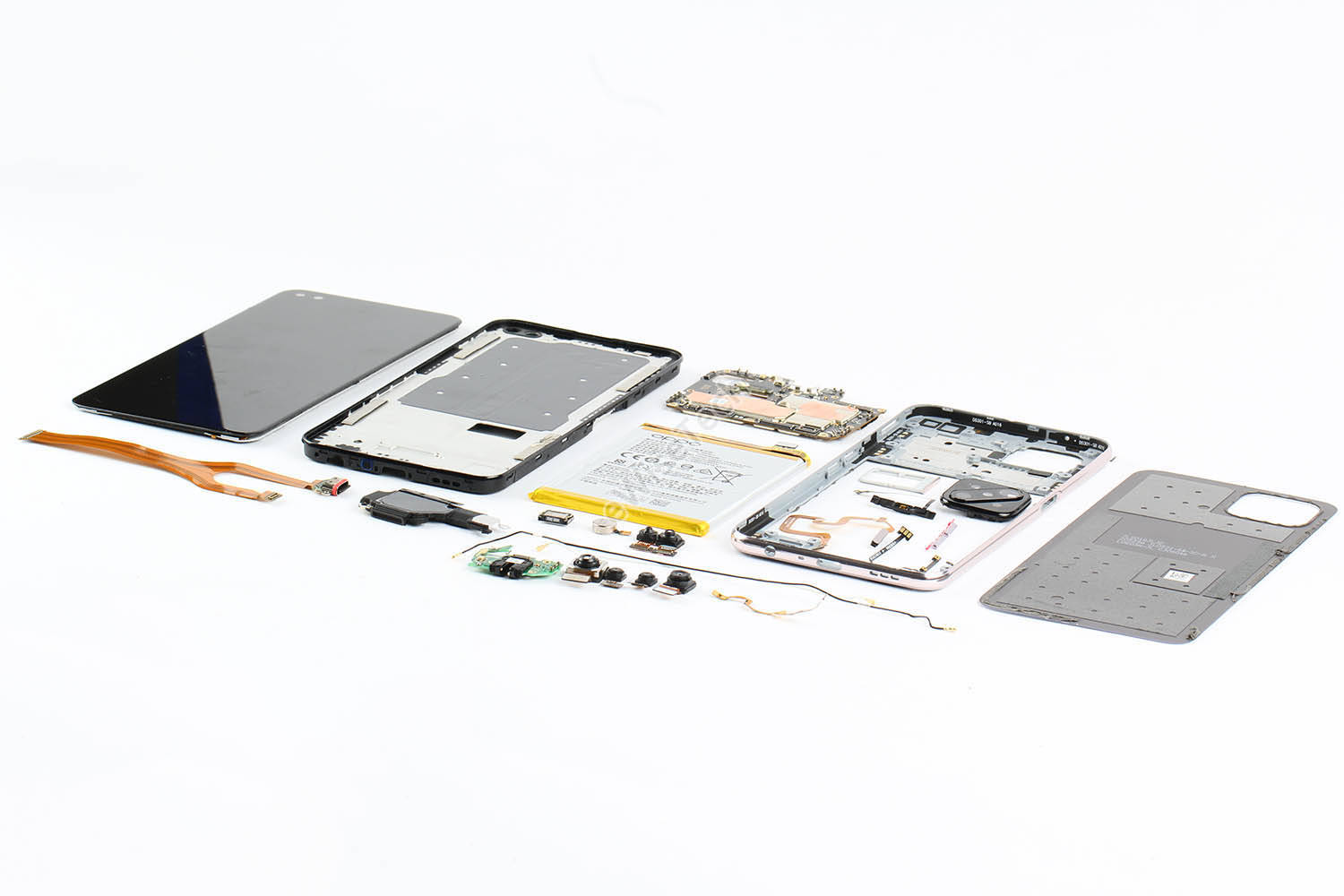 原创oppoa92s拆解普及的高刷新率5g手机控制成本方式如出一辙