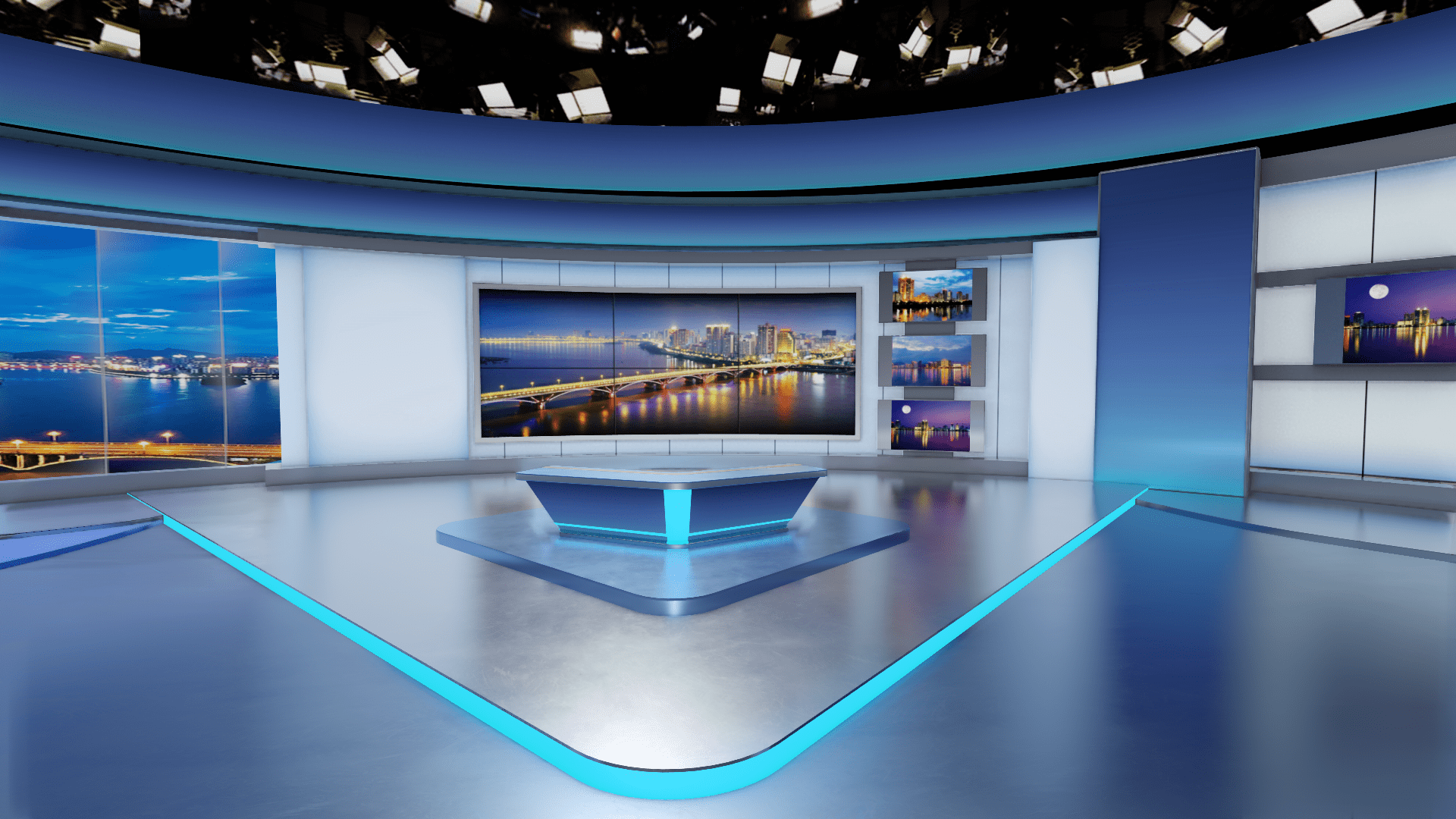 七维科技虚拟演播室场景剪辑