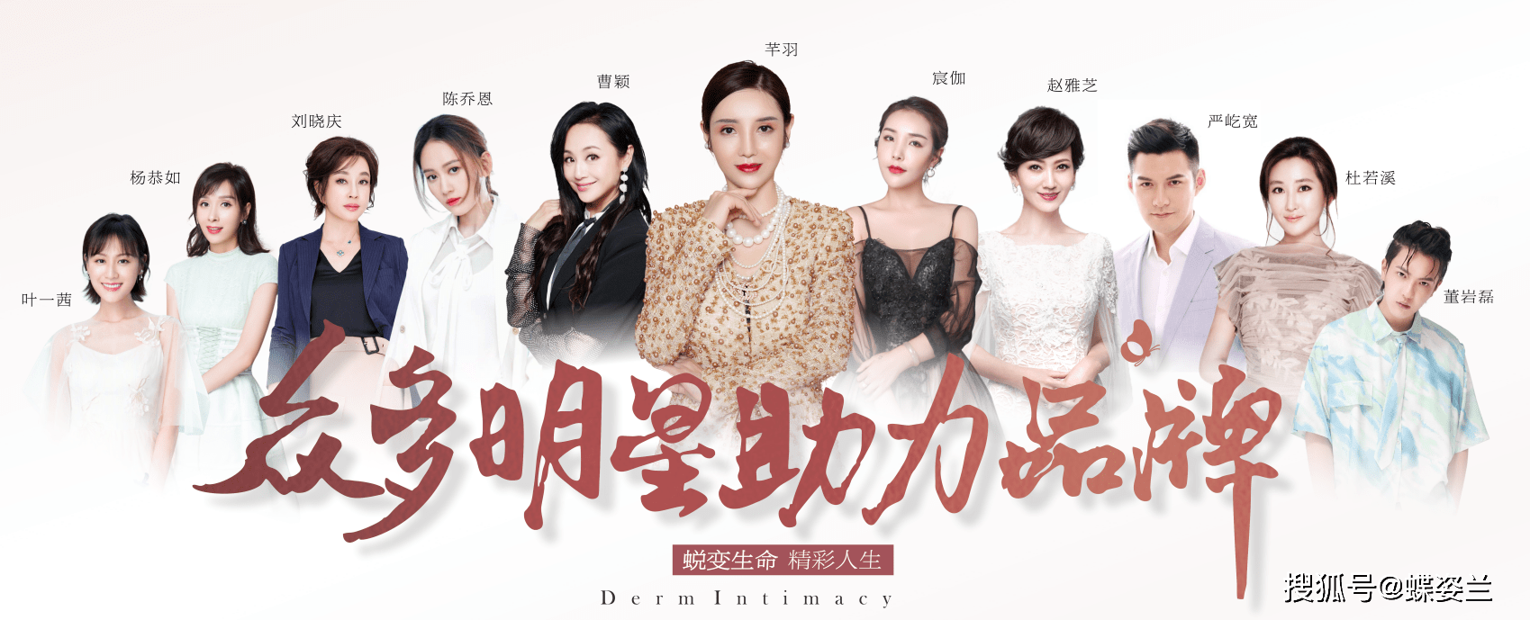 多年的风雨兼程,见证了蝶姿兰的无畏成长; 你们的