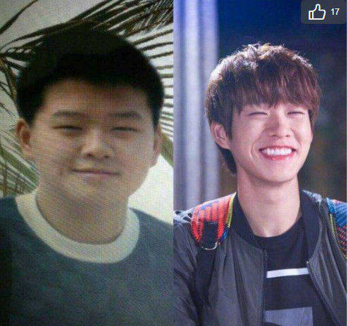 原创男星减肥前后对比:本以为肖战的变化最大,看到图4才是真逆袭