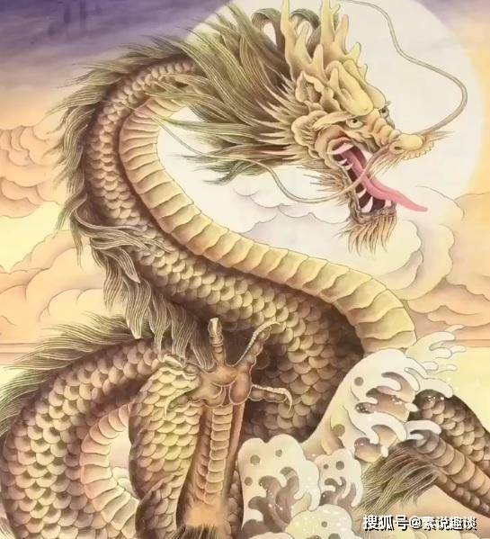 民间美女画巨龙,却被批评画过头了,龙眼睛露凶光不吉利