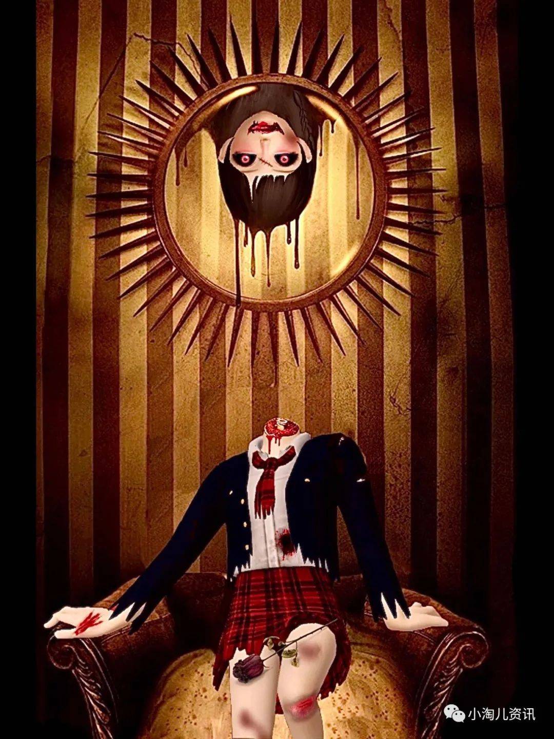 原创淘宝人生达人作品喜欢暗黑风格的葛小茜胆小勿入