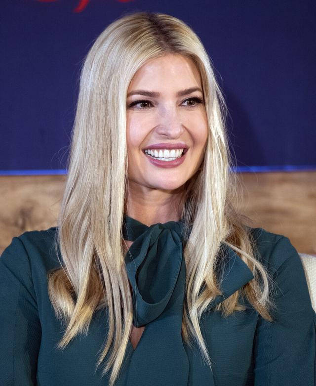 伊万卡真是最美千金裙装穿得高级有型秋天跟她学太有气质