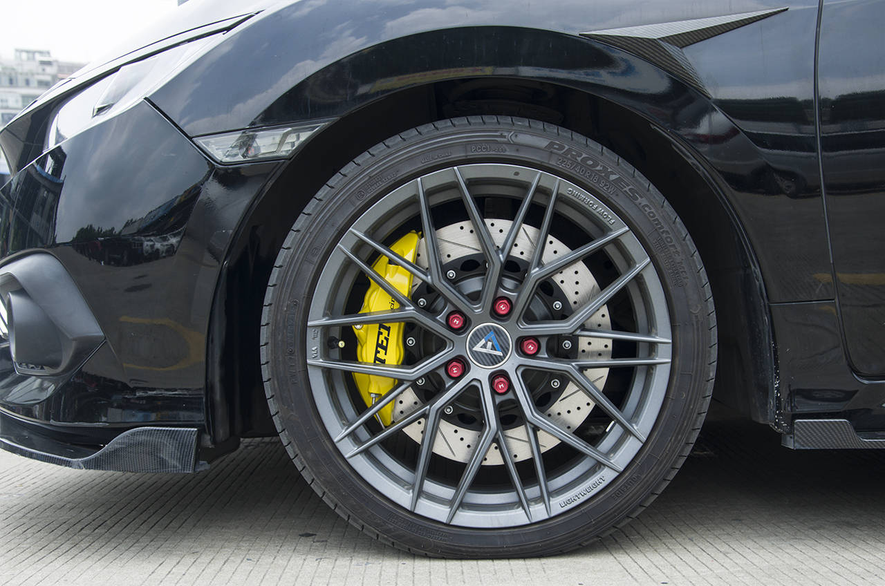 十代思域改装tei p40ns刹车卡钳套件