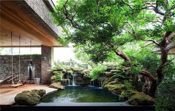 24个下沉式庭院花园设计给人视觉享受带来不同的静谧体验