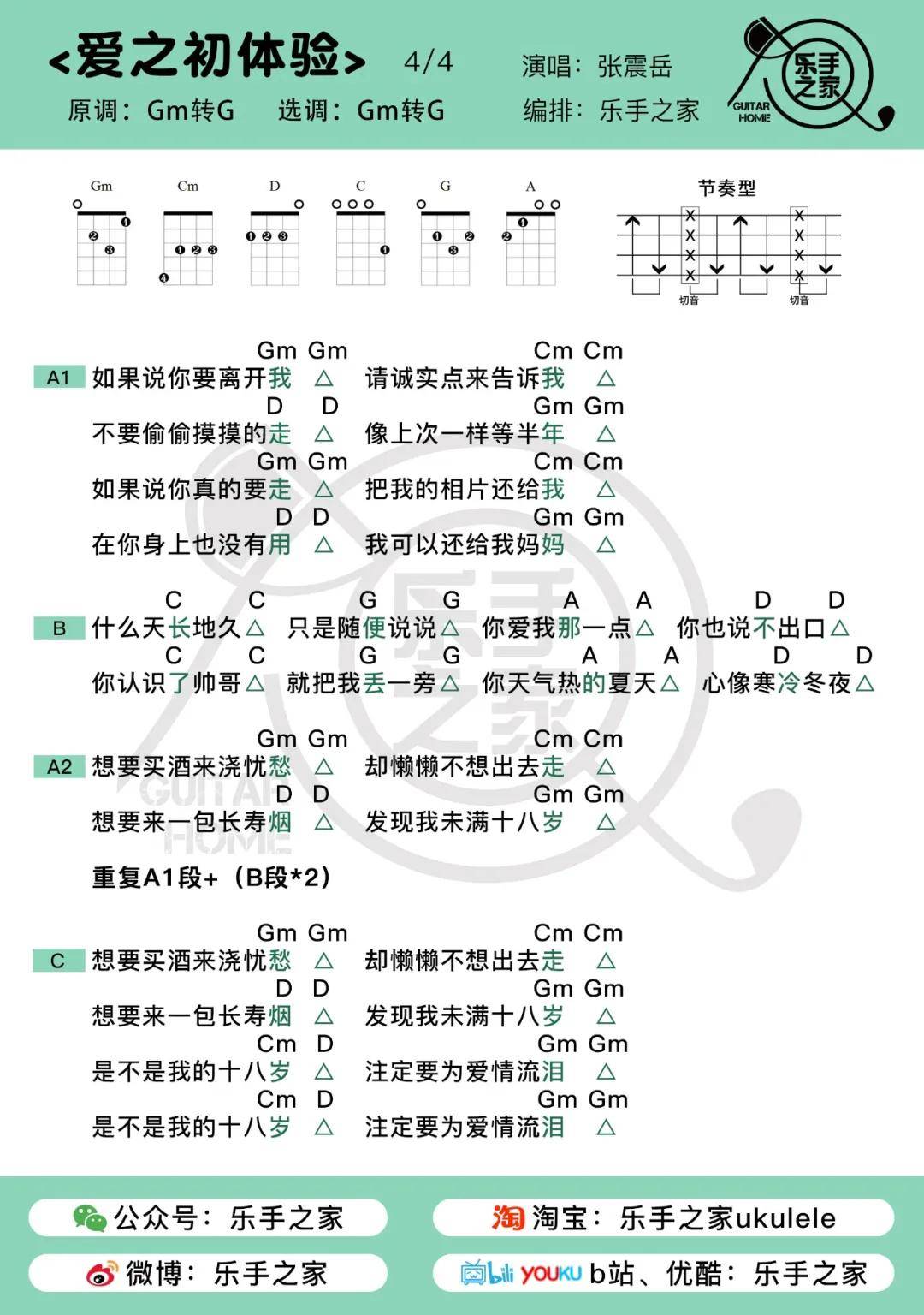 年少不羁,注定为爱情流泪~《爱之初体验》· 张震岳 