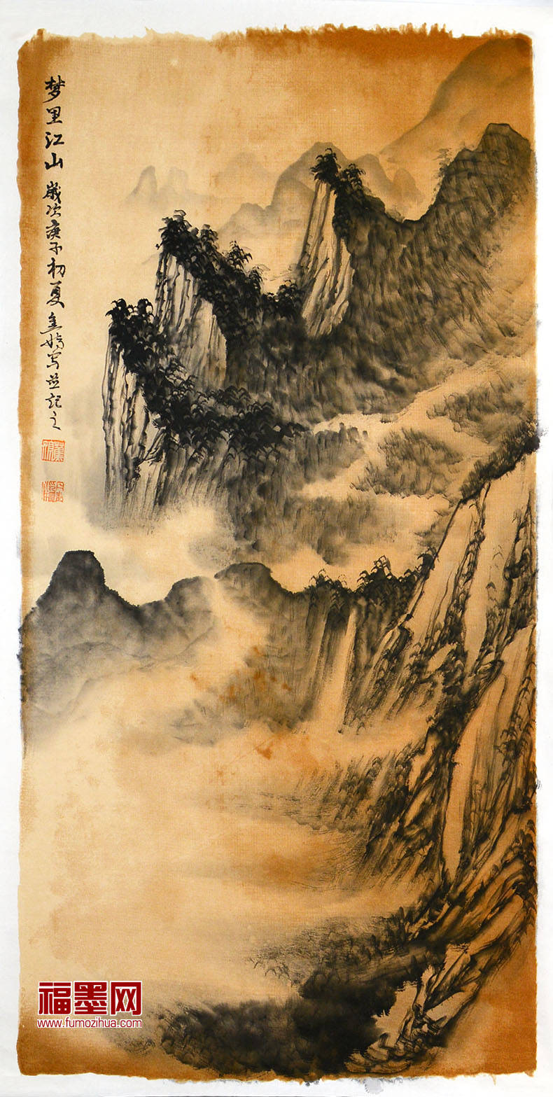 水墨画赏析三分钟让你看懂什么是水墨画