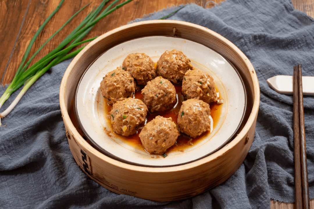 陈皮牛肉丸丨广式早茶招牌必点滑嫩可口鲜香扑鼻