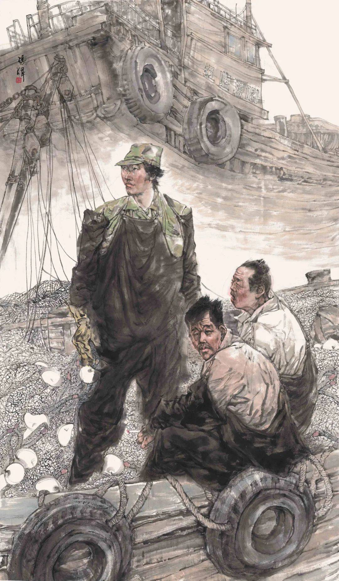 画廊推荐画家张智栋清新脱俗的人间烟火气