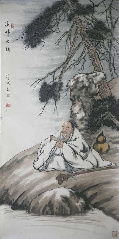 李泽霖丨海峡两岸一脉相承中国画名家走进李奇茂美术馆