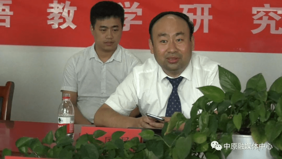 桑宣越,西斯达城市森林学校高中部校长李宏勋,濮阳华志中学校长郭元军