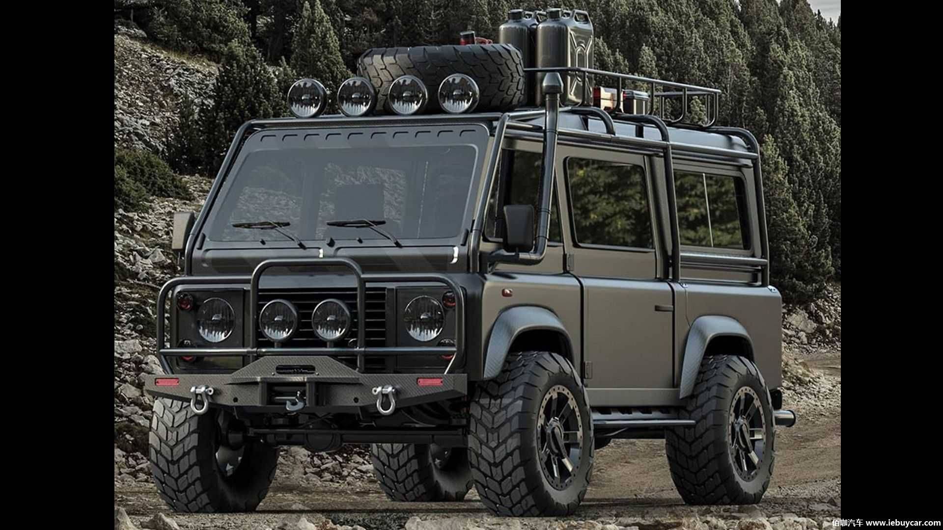 露营者和冒险家的梦想路虎卫士渲染露营面包车假想图曝光