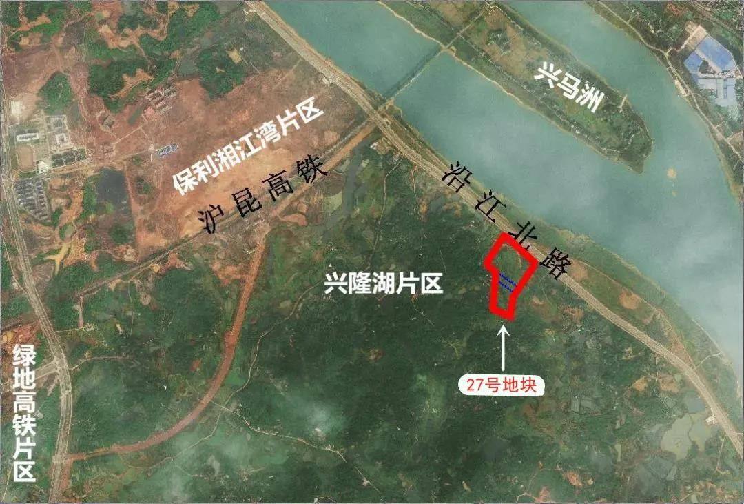 来了!湘江集团将打造兴隆湖片区一线江景大盘