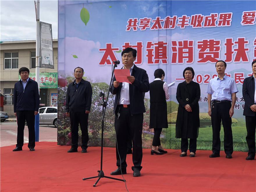 旬邑县太村镇举办消费扶贫展销会暨2020年农民丰收节活动