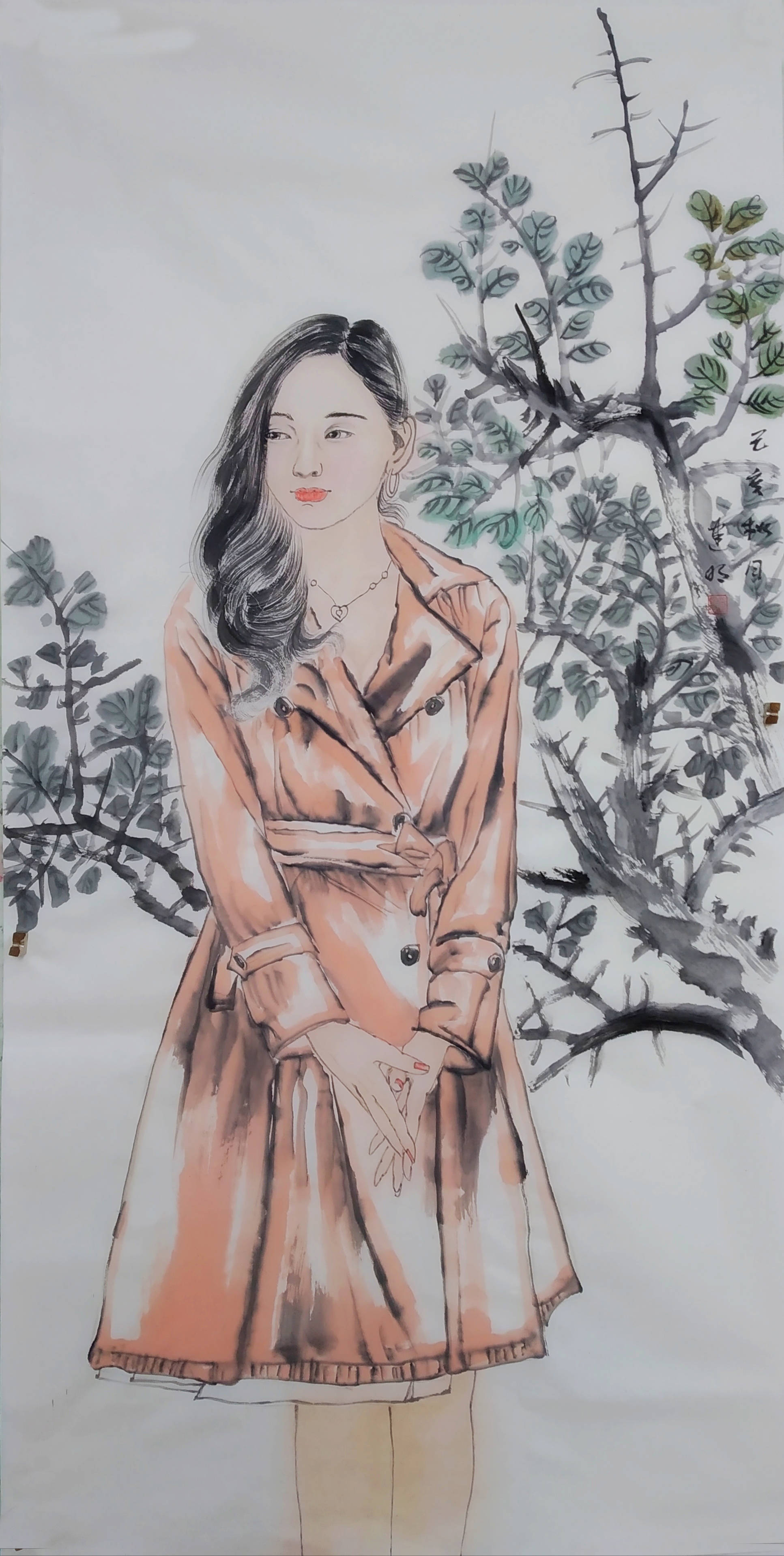 当代著名画家童银生都市人物作品赏析