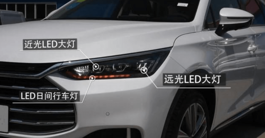 邯郸车灯改装,比亚迪唐改装车灯,升级激光led双光透镜