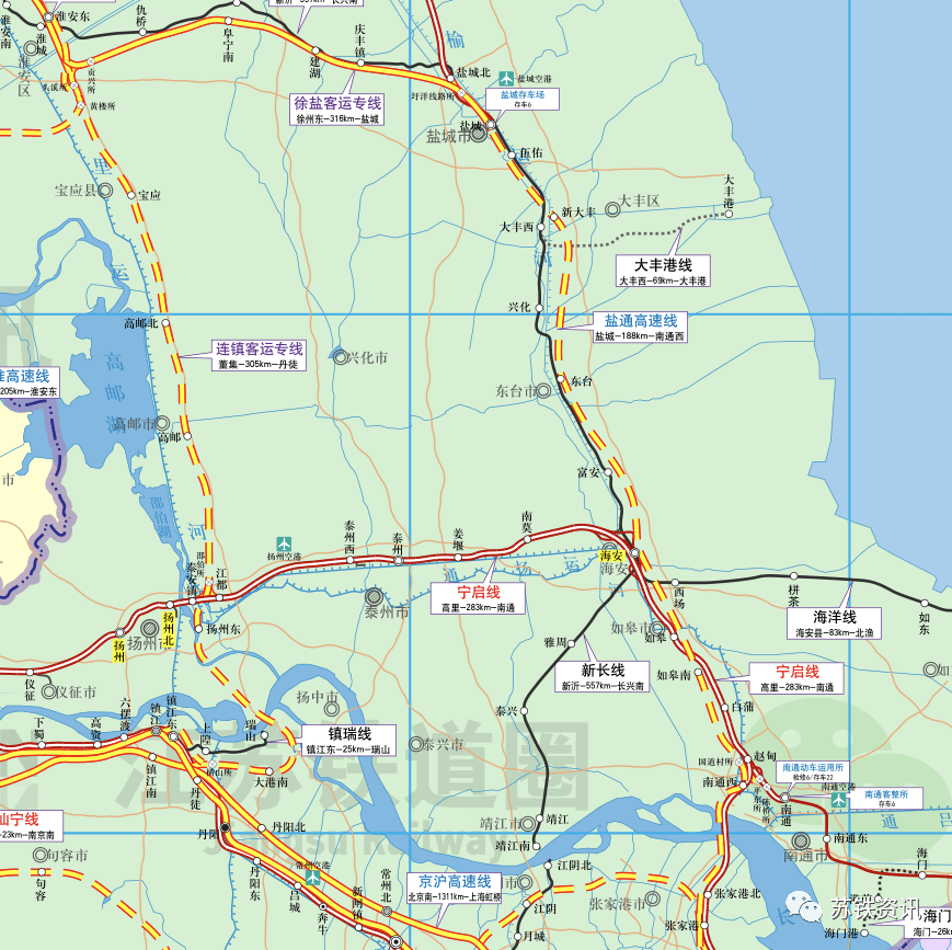 盐城交通即将全面爆发!_铁路