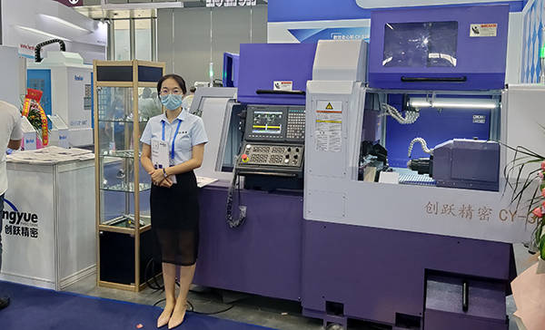 创跃数控走心机参加第21届深圳机械展圆满归来