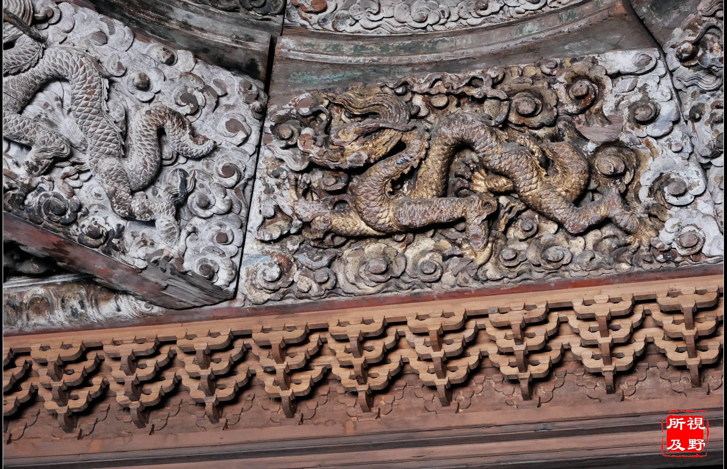 吊顶这活儿干高级了就是藻井---北京古代建筑博物馆