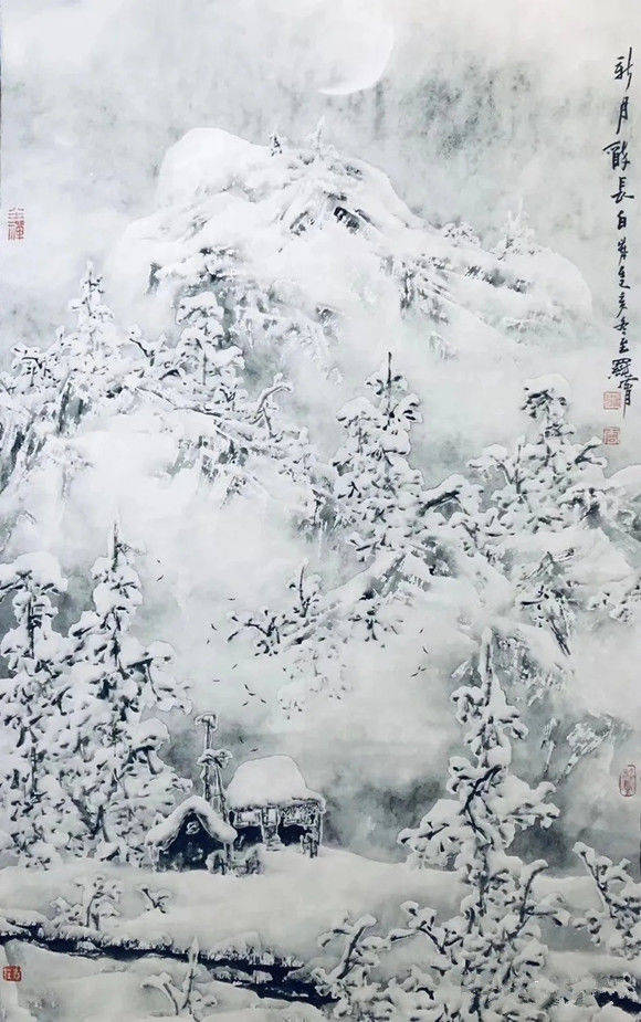 画家罗霄冰雪作品欣赏