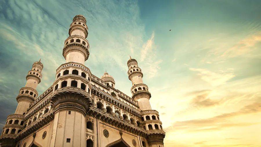安得拉邦首府海得拉巴地标建筑 charminar