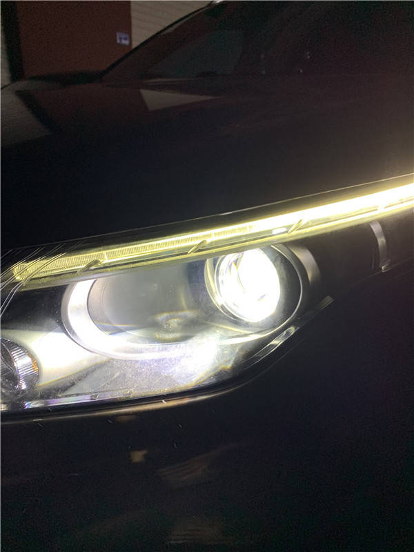 观致5车灯升级led双光透镜