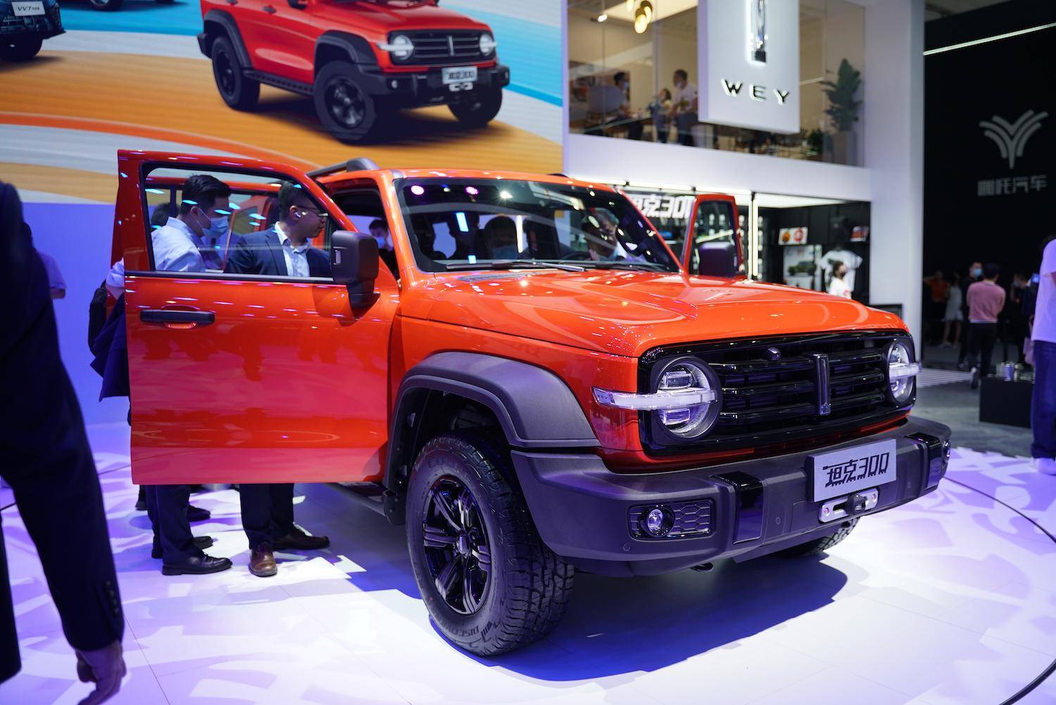 北京车展魏派坦克300还未公布价格我们猜猜看