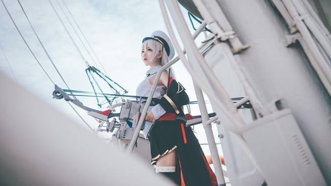 cos碧蓝航线企业舰娘