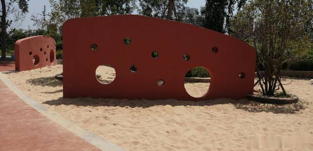 焦作多了1个儿童游乐场所,天河公园新增1处大沙坑,有空去玩_手机搜狐