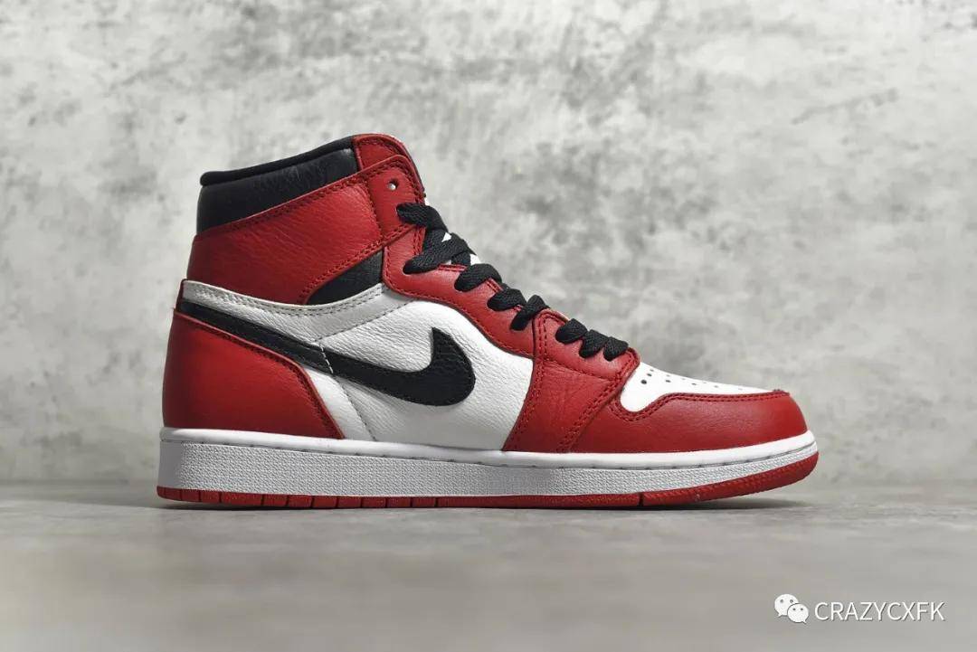 乔丹阴阳小丑airjordan1homagetohomeaj1h2h芝加哥禁穿拼接篮球鞋