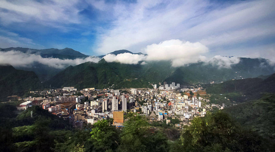 重庆城口县城为何被称为盆景之城