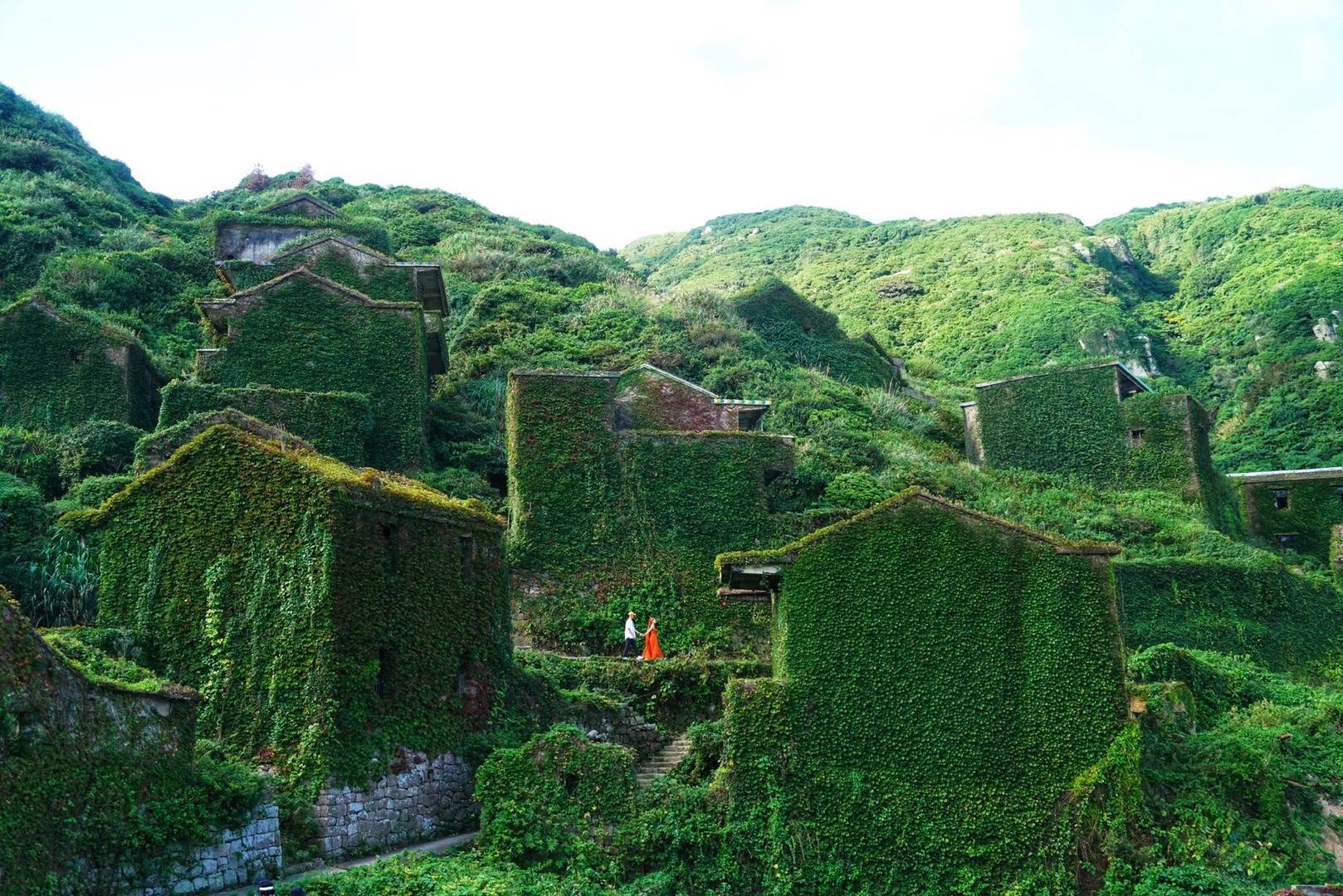 惊叹!中国最美无人村,位于浙江的海岛上,无敌海景房全部空荡荡