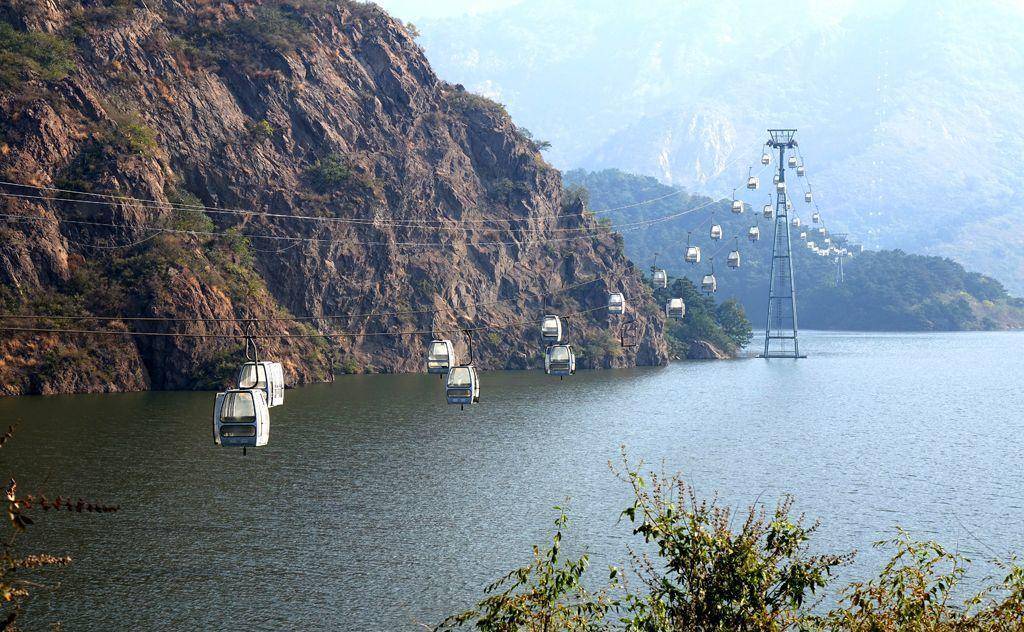 秦皇岛山海关燕塞湖:一座被誉为北国小桂林的水库,你认同么