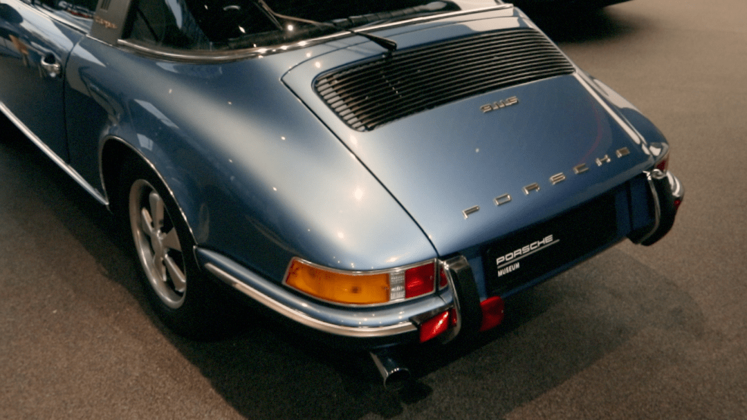 巨型尾翼傲人宽体!体验初代保时捷911