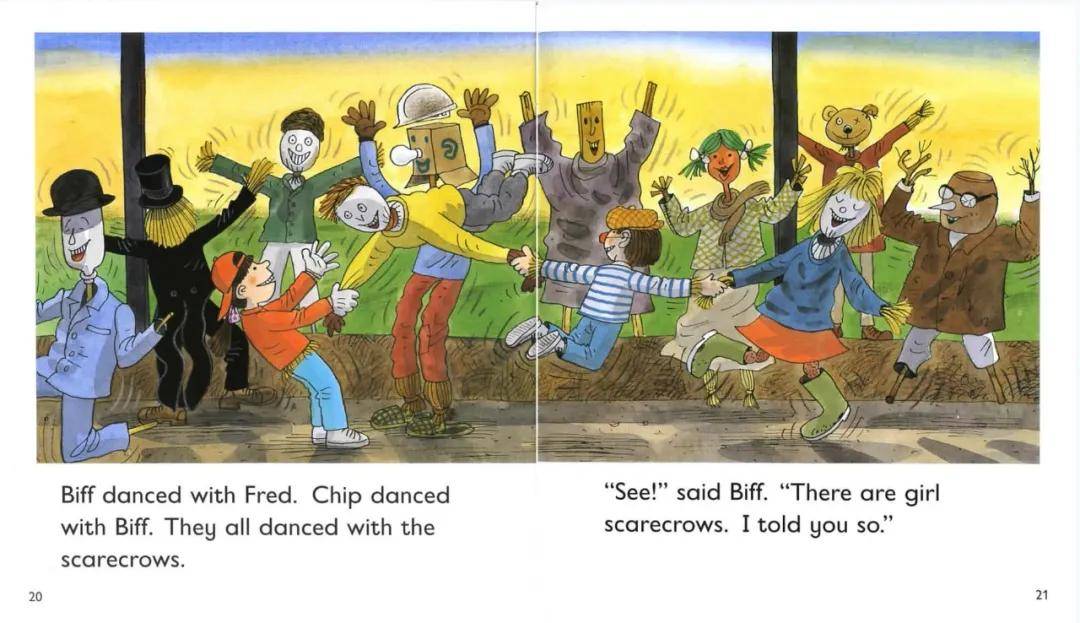 伴读 | 牛津树【5-15】scarecrows