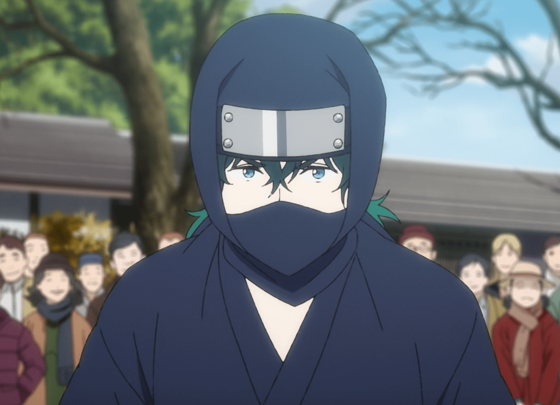 从op和ed来看,本作主角团似乎有三个人,而除了荒垣城太郎和奇葩忍者