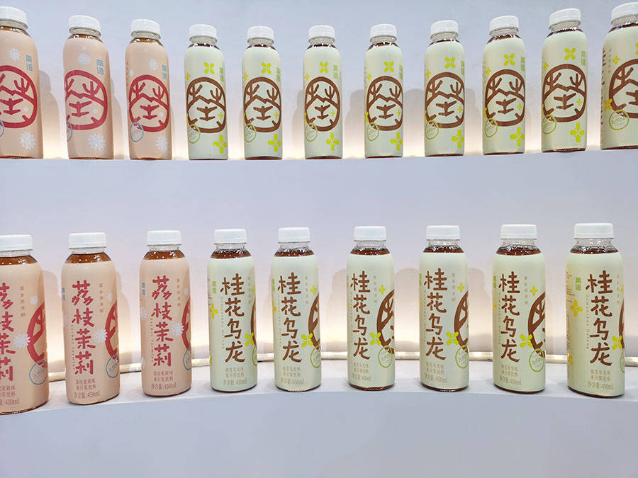 大口喝果汁年轻本多彩海升集团携畅销新品亮相全国糖酒会